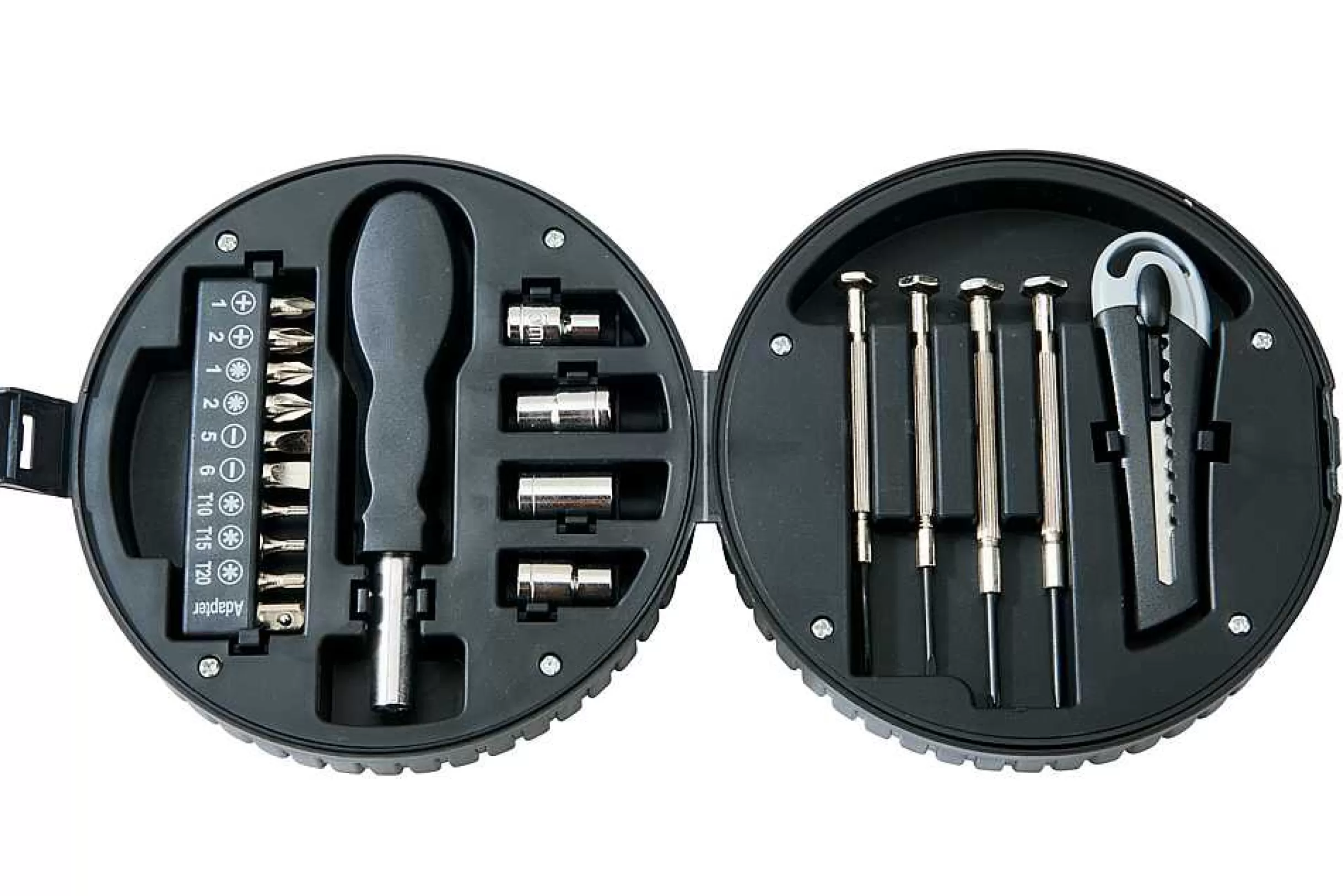 Creative Gifts International 20 Piece Tool Set In Tire 2.25" X 5.25" Shop