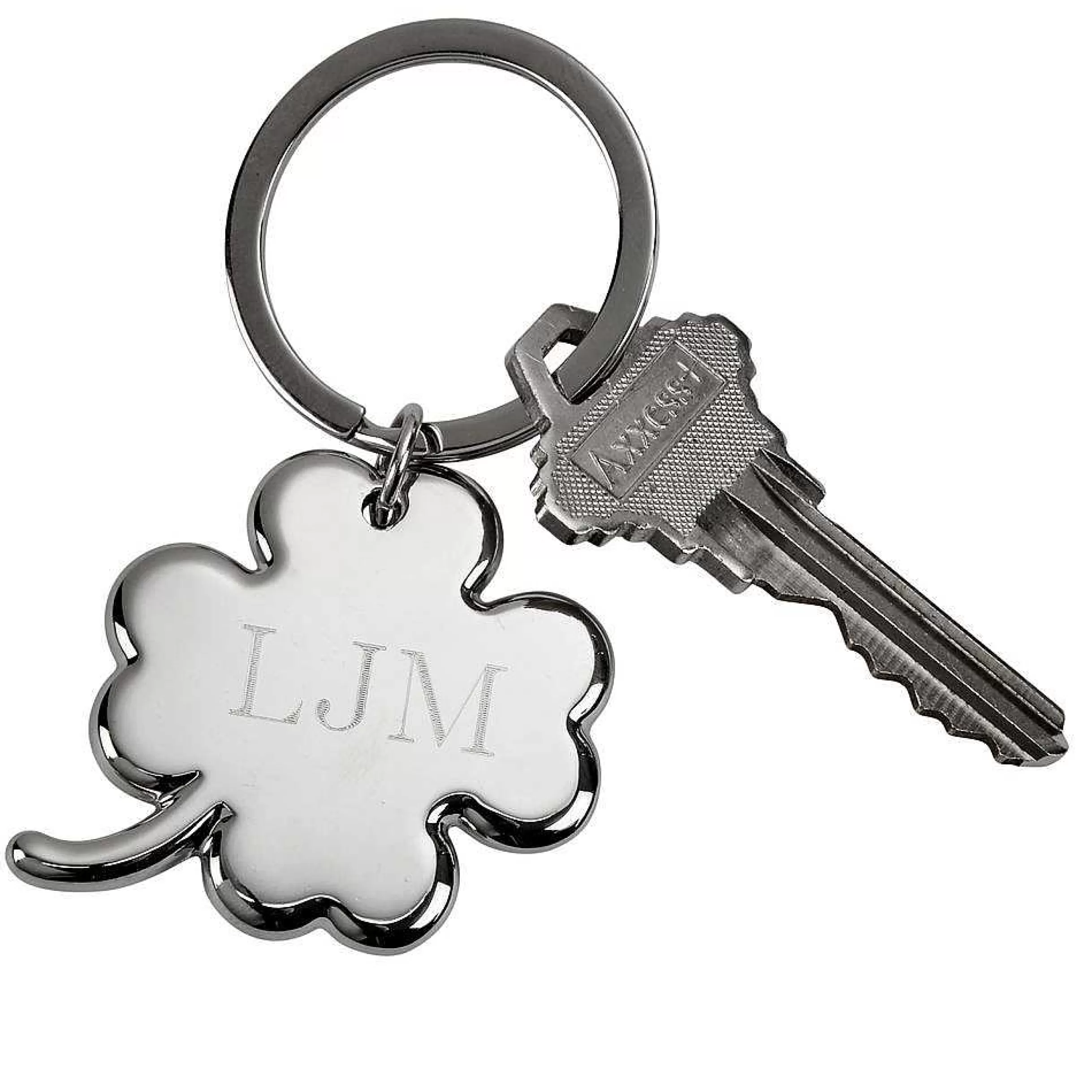 Creative Gifts International 4 Leaf Clover Key Chain, Np 3" Best