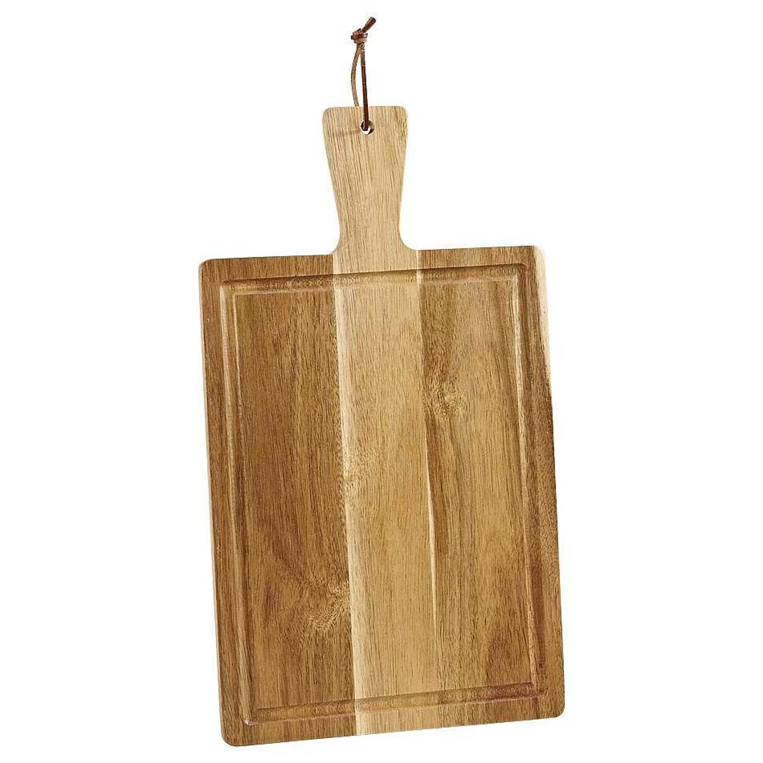 Creative Gifts International Acacia Wood Handled Cutting Board Flash Sale