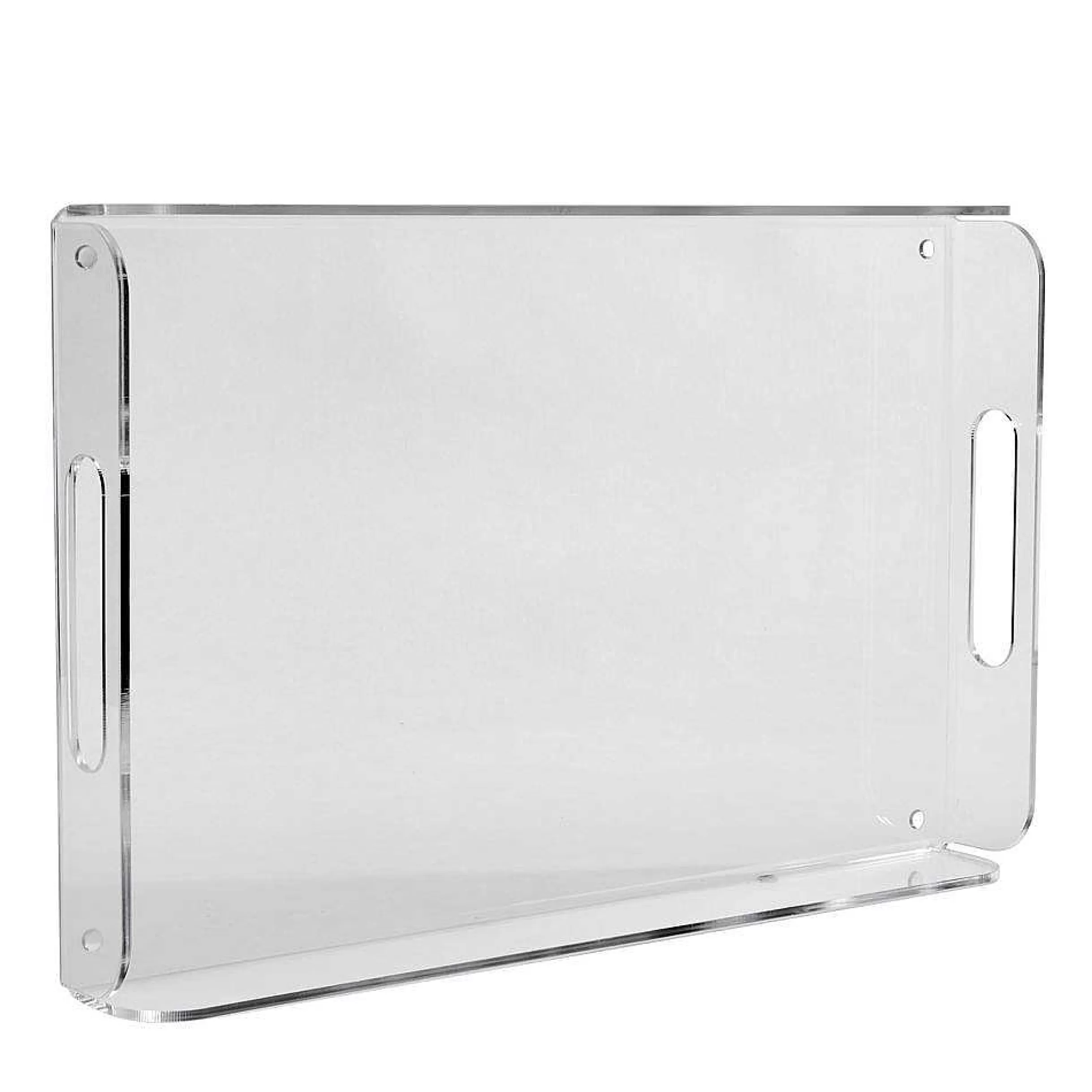 Creative Gifts International Acrylic Handled Tray 16.5" X 10.5" X 2" Sale