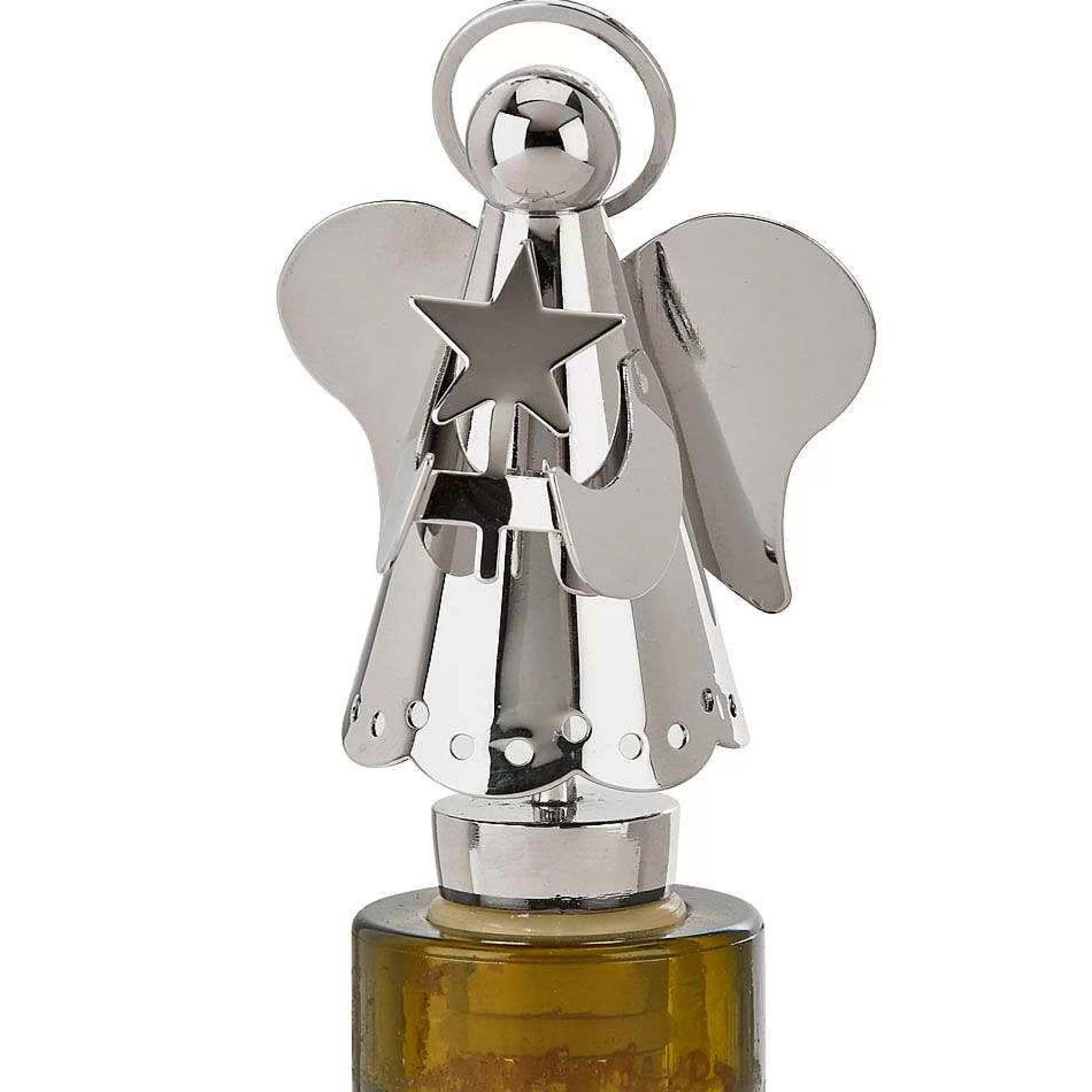 Creative Gifts International Angel Bottle Stopper, Np 3.5" H Store