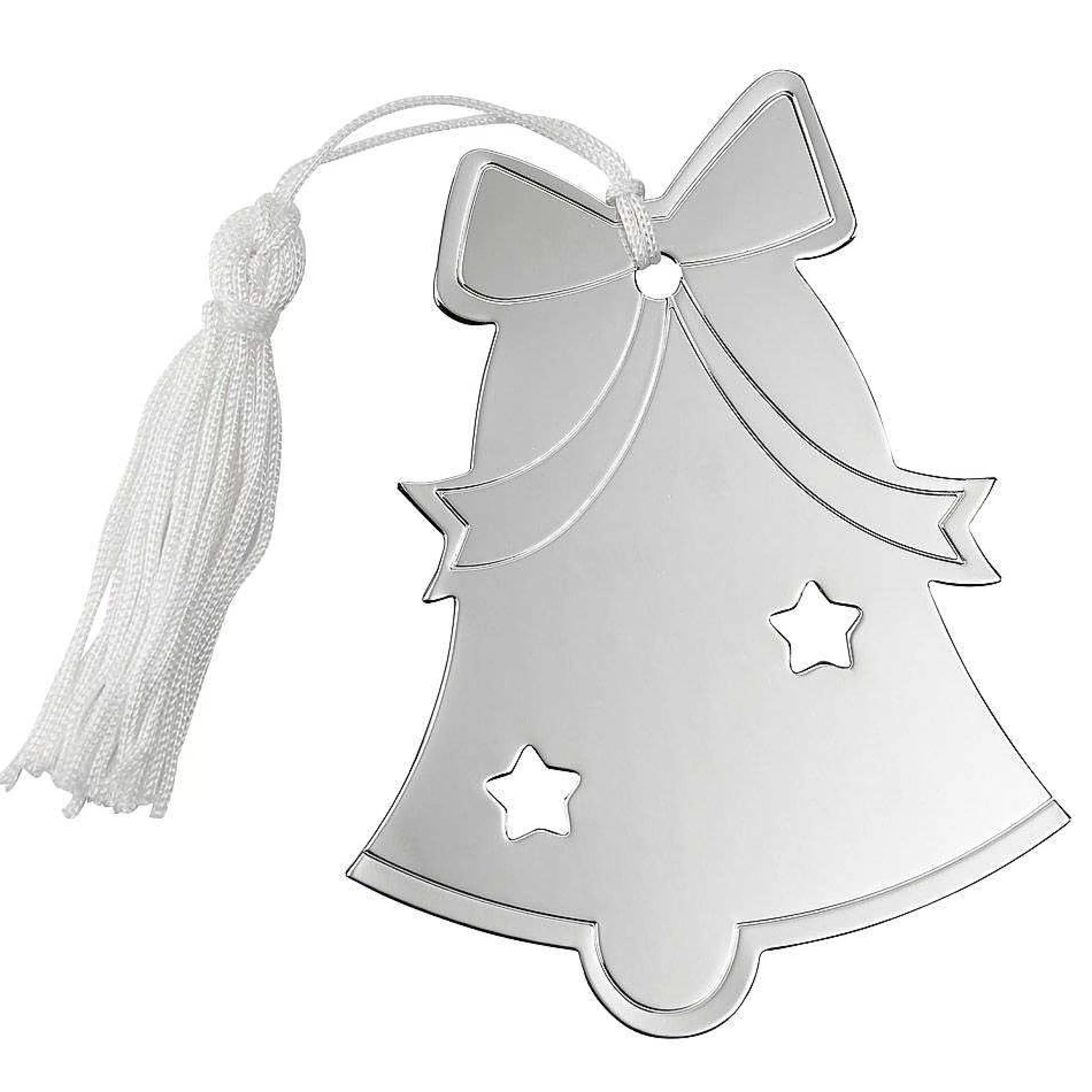 Creative Gifts International Bell Ornament W/White Tassel, Np Store