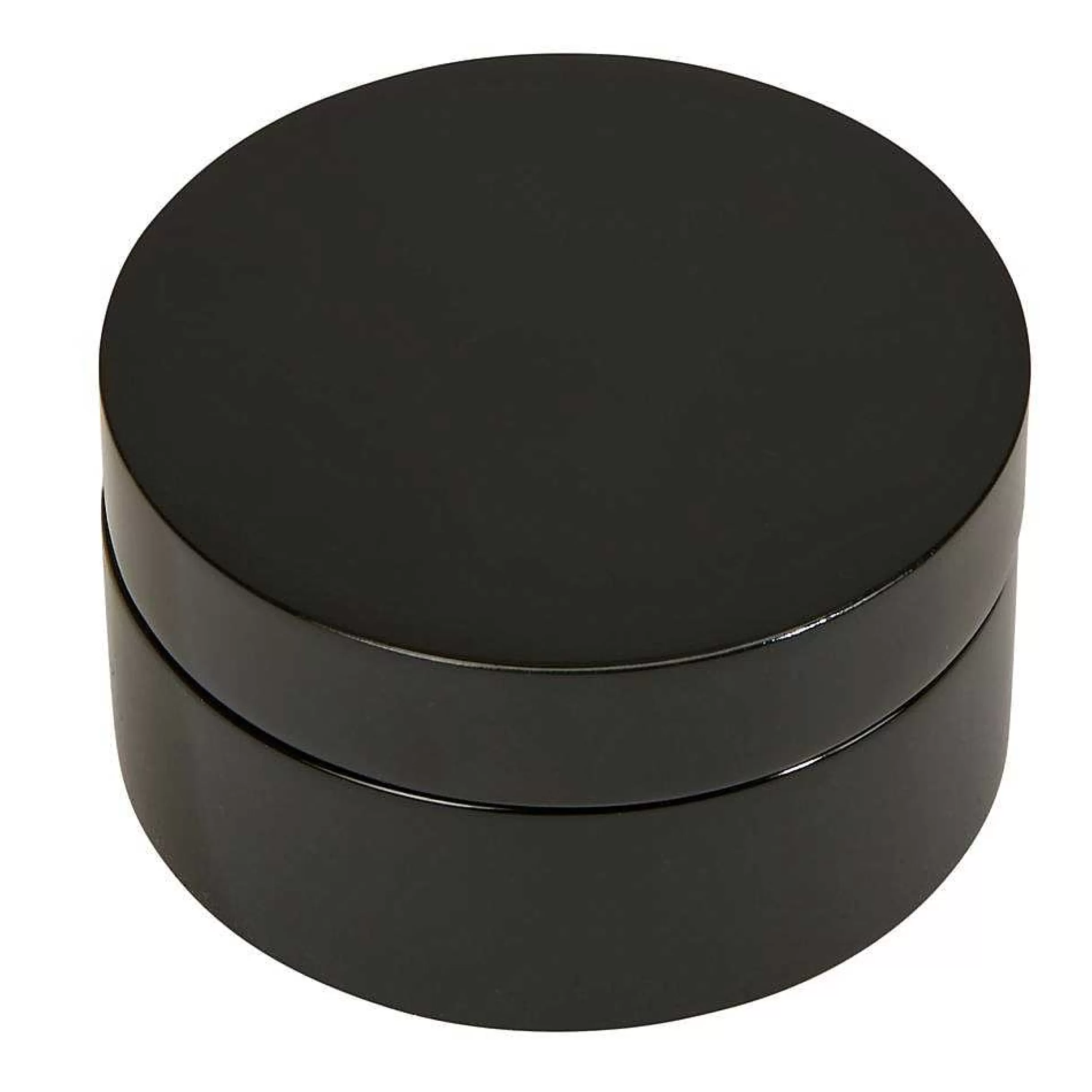 Creative Gifts International Black Round Wood Box With Compass & Engraving Plate Shop