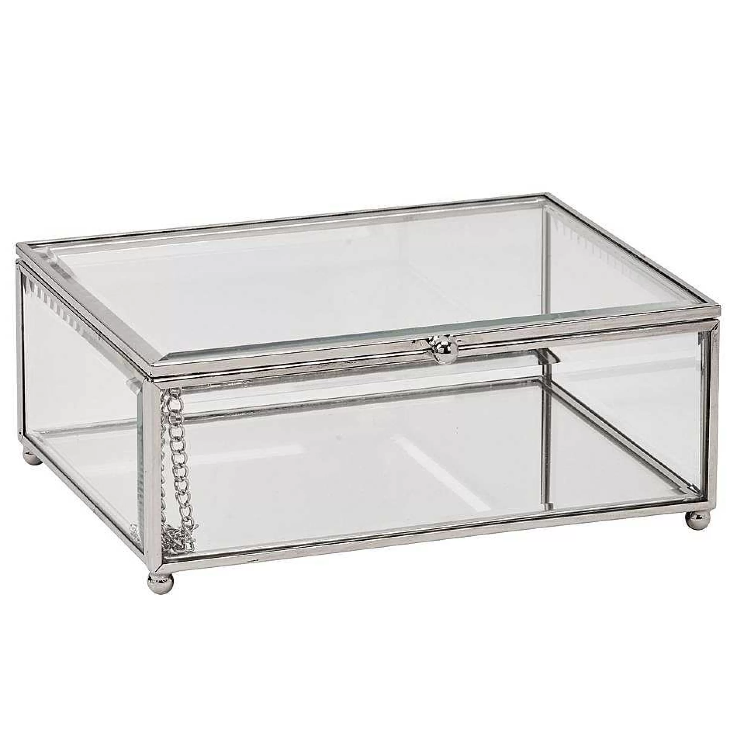 Creative Gifts International Claro Glass Box 7.25" X 5.5" X 2.75" Discount