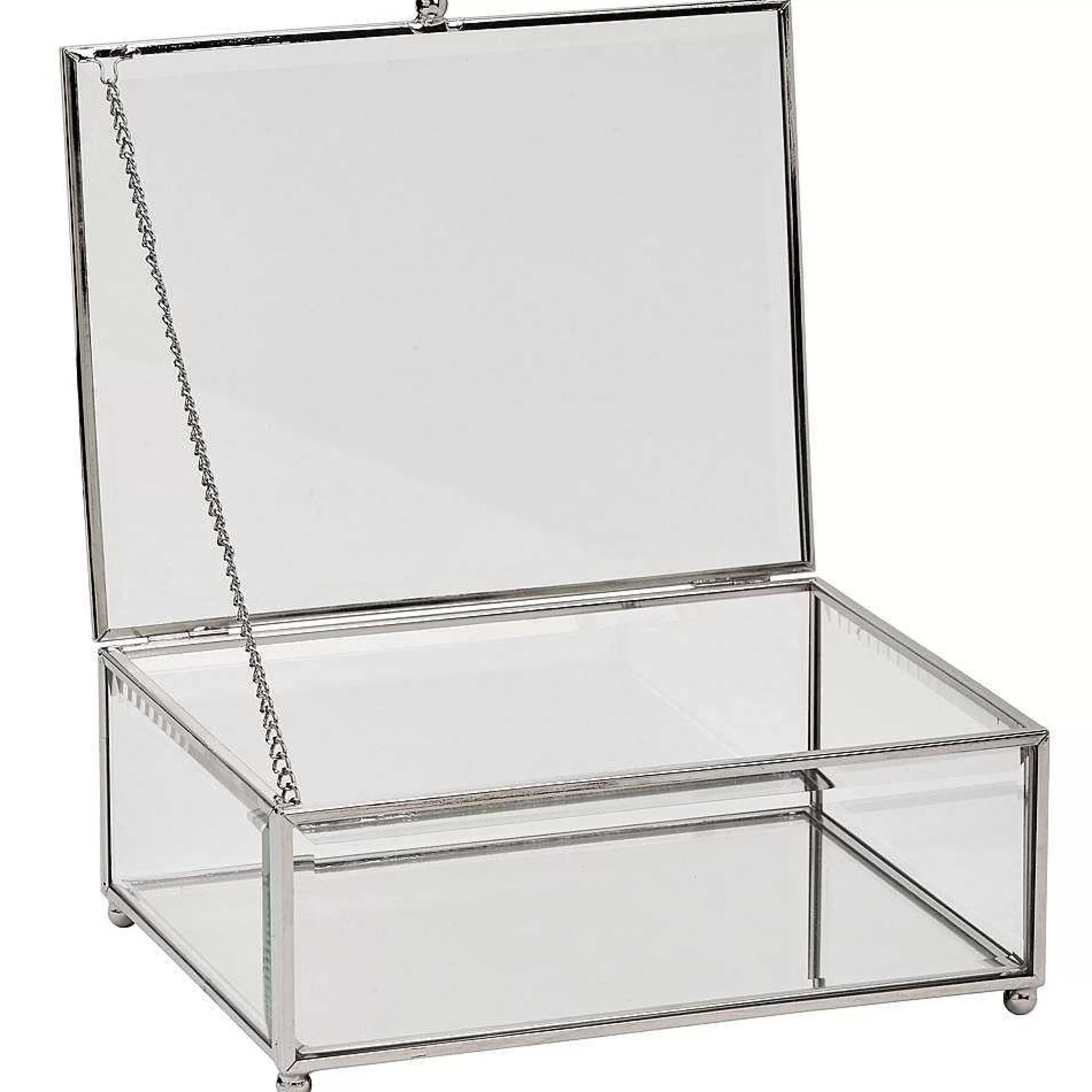 Creative Gifts International Claro Glass Box 7.25" X 5.5" X 2.75" Discount