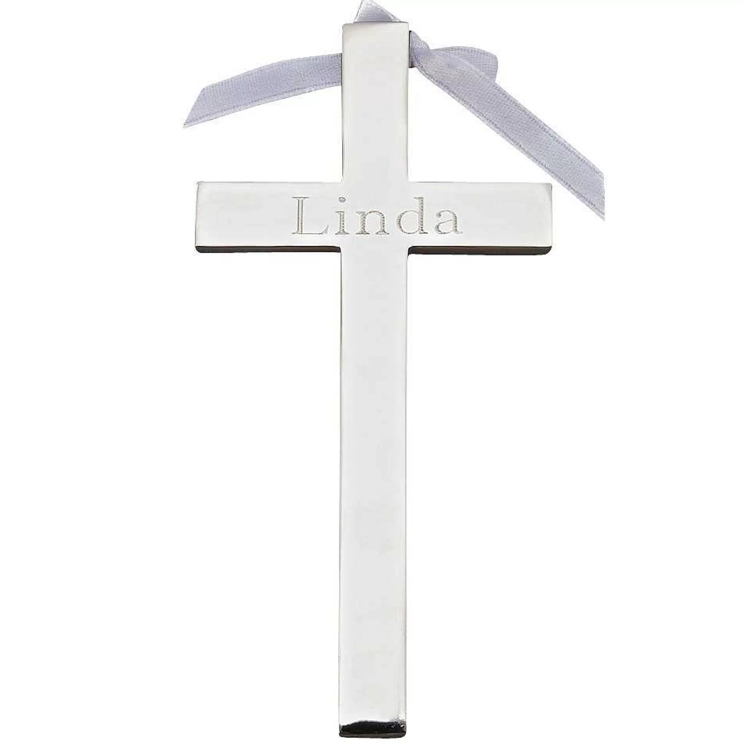 Creative Gifts International Cross With White Ribbon Outlet