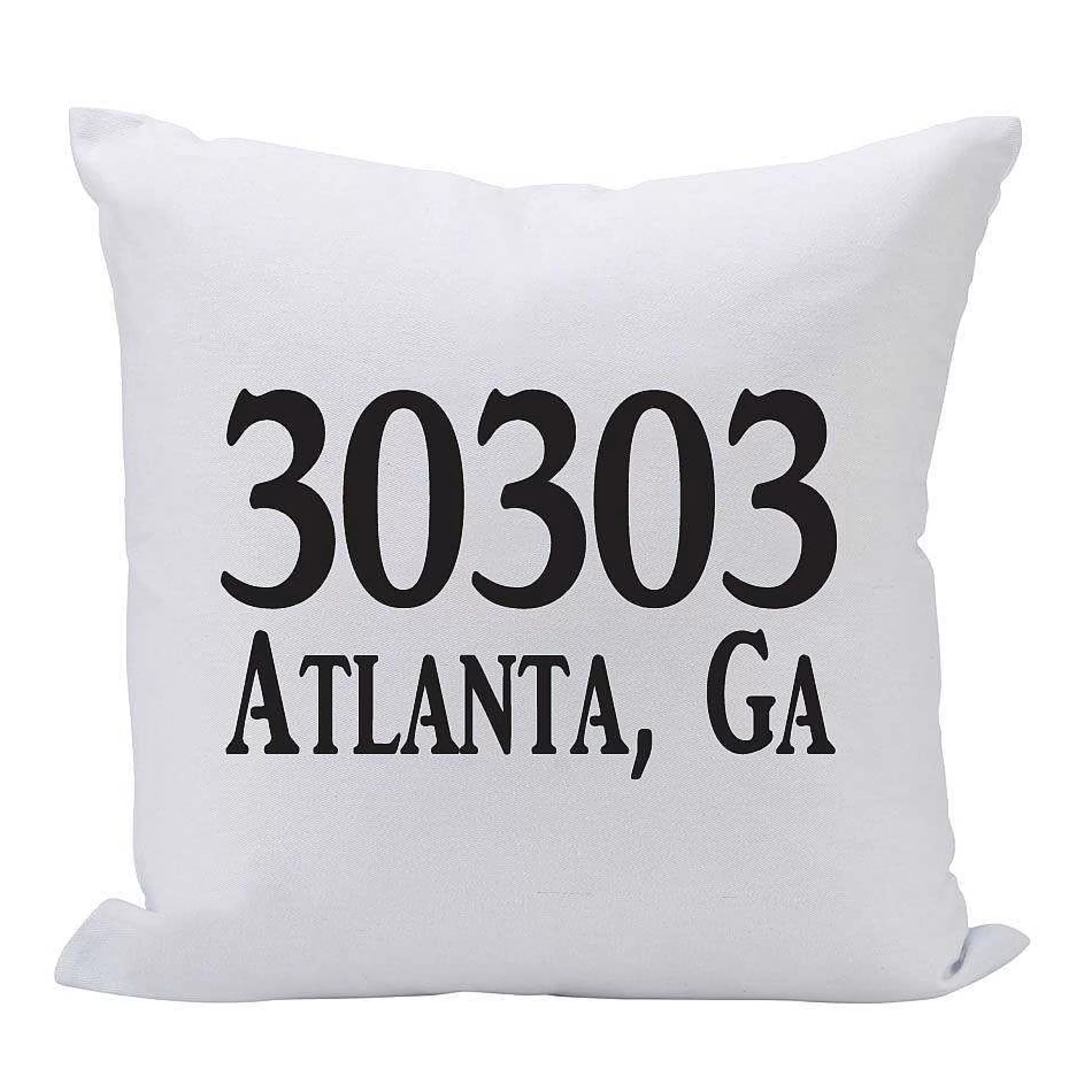 Creative Gifts International Custom Zip Code (Add Location) - 16" Square Throw Pillow Best Sale