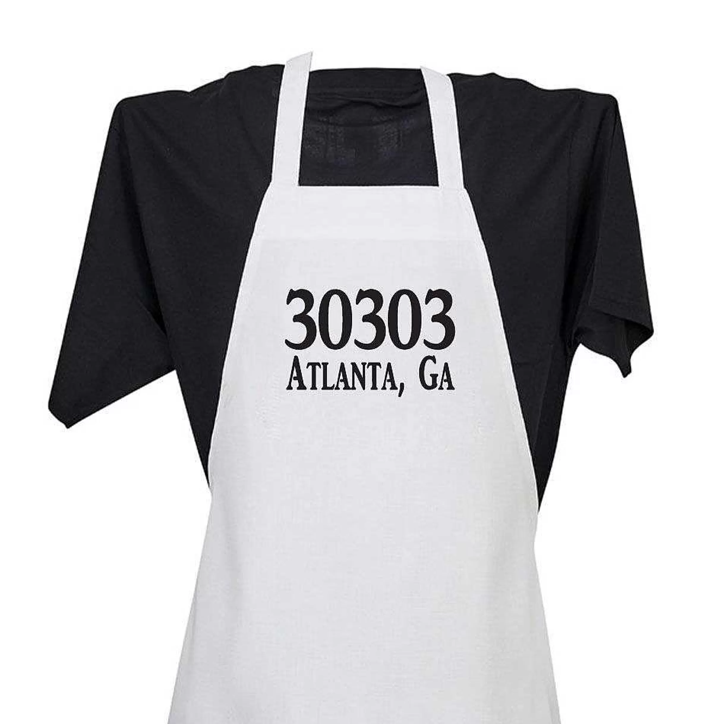 Creative Gifts International Custom Zip Code (Add Location) - Apron Flash Sale