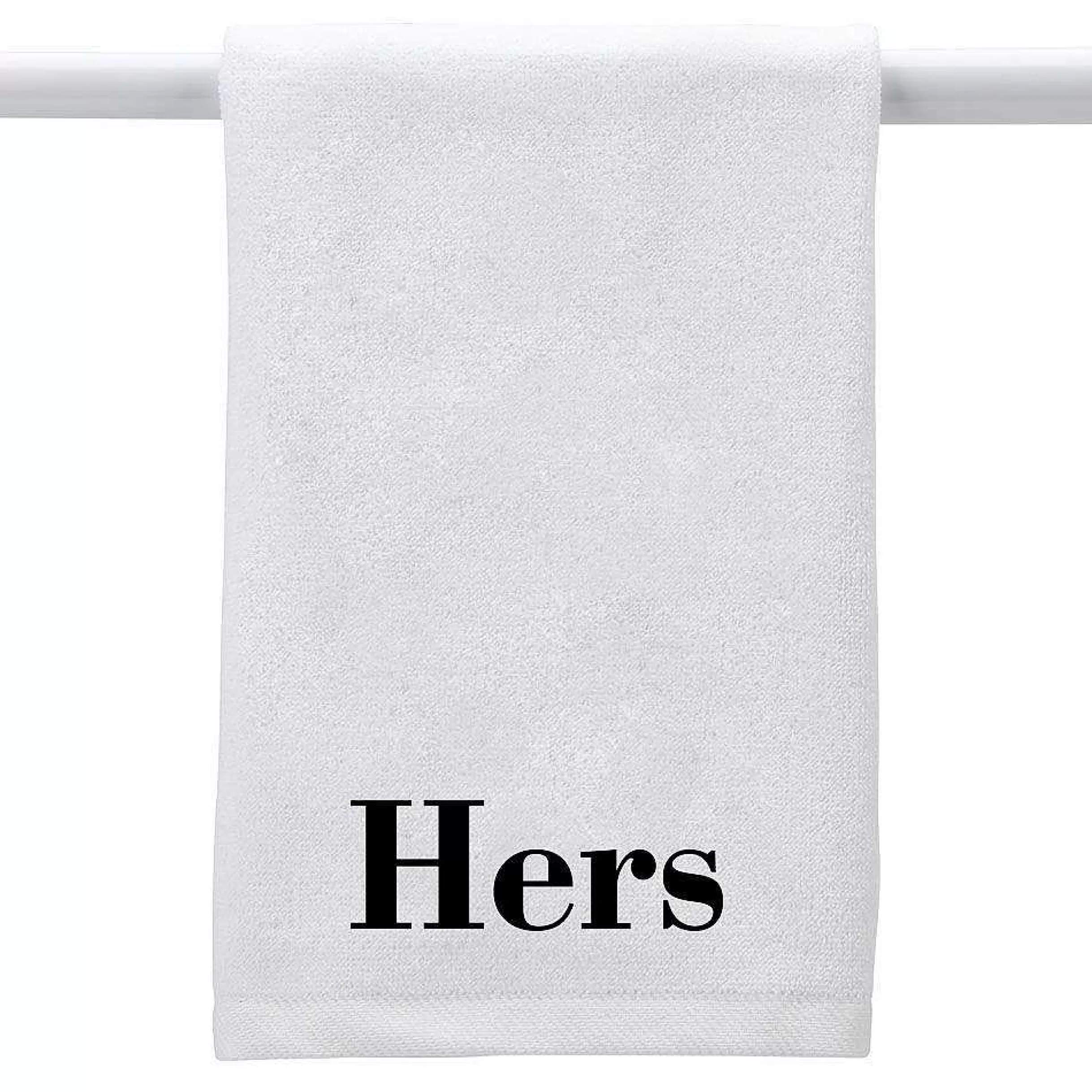 Creative Gifts International Hers (In Block Letters) - Hand Towel New