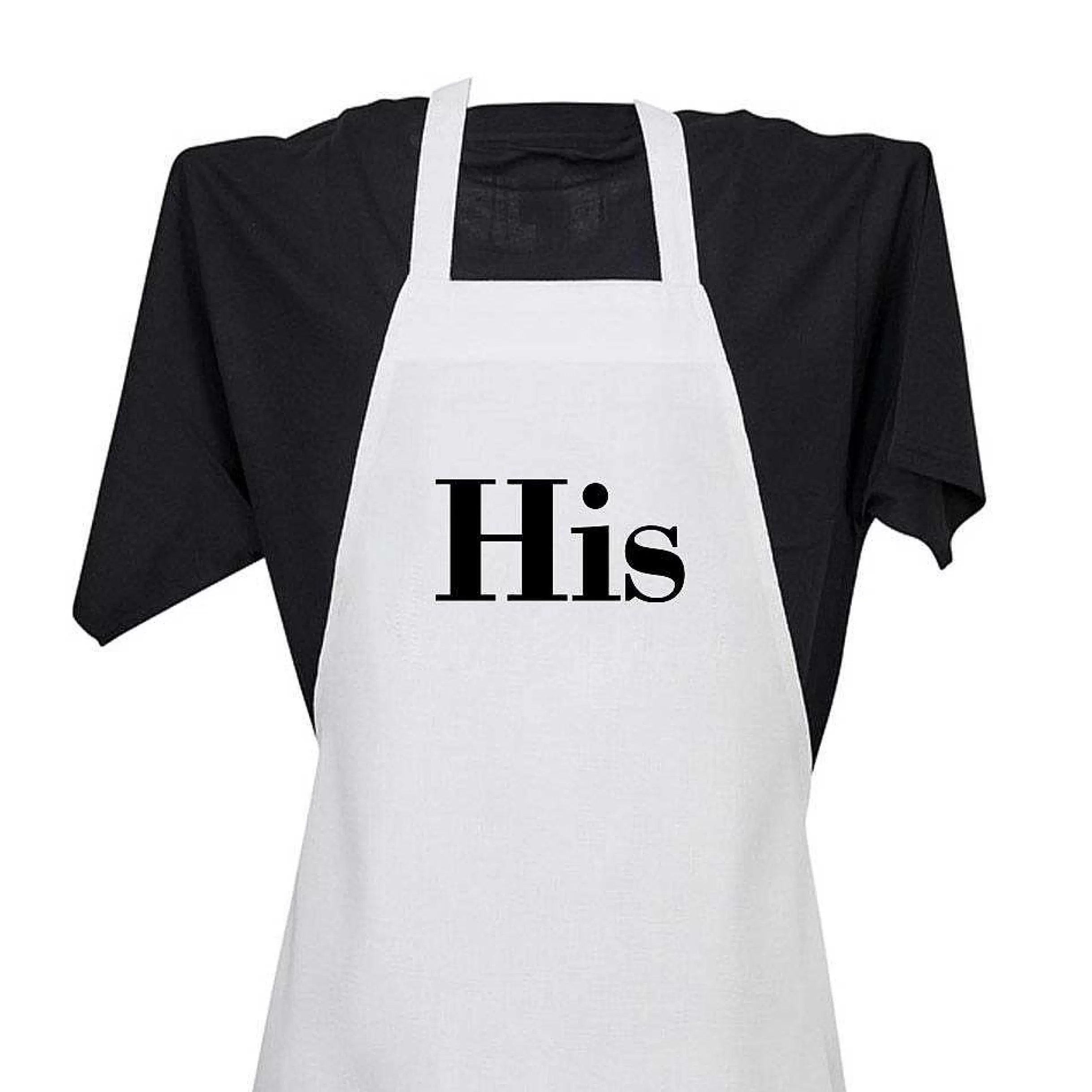 Creative Gifts International His (In Block Letters) - Apron Best