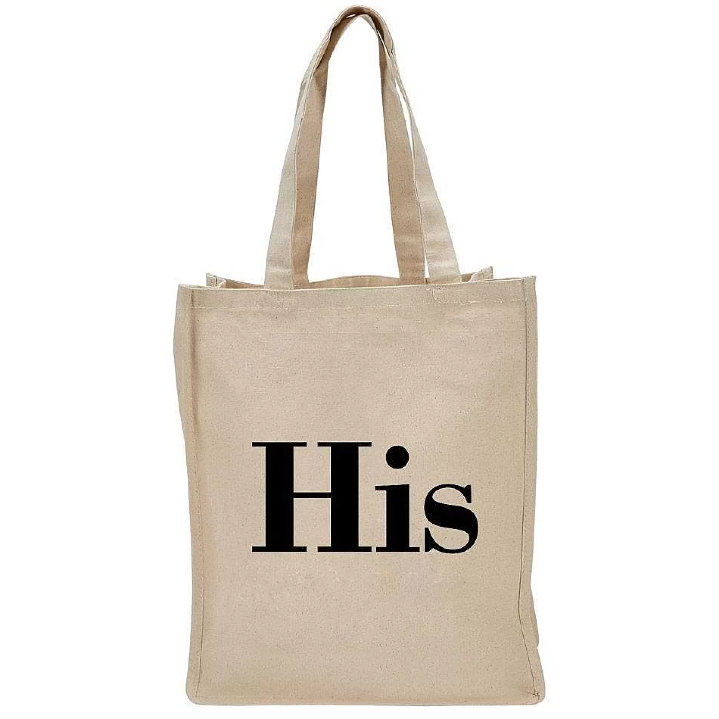 Creative Gifts International His (In Block Letters) - Tote Bag Flash Sale