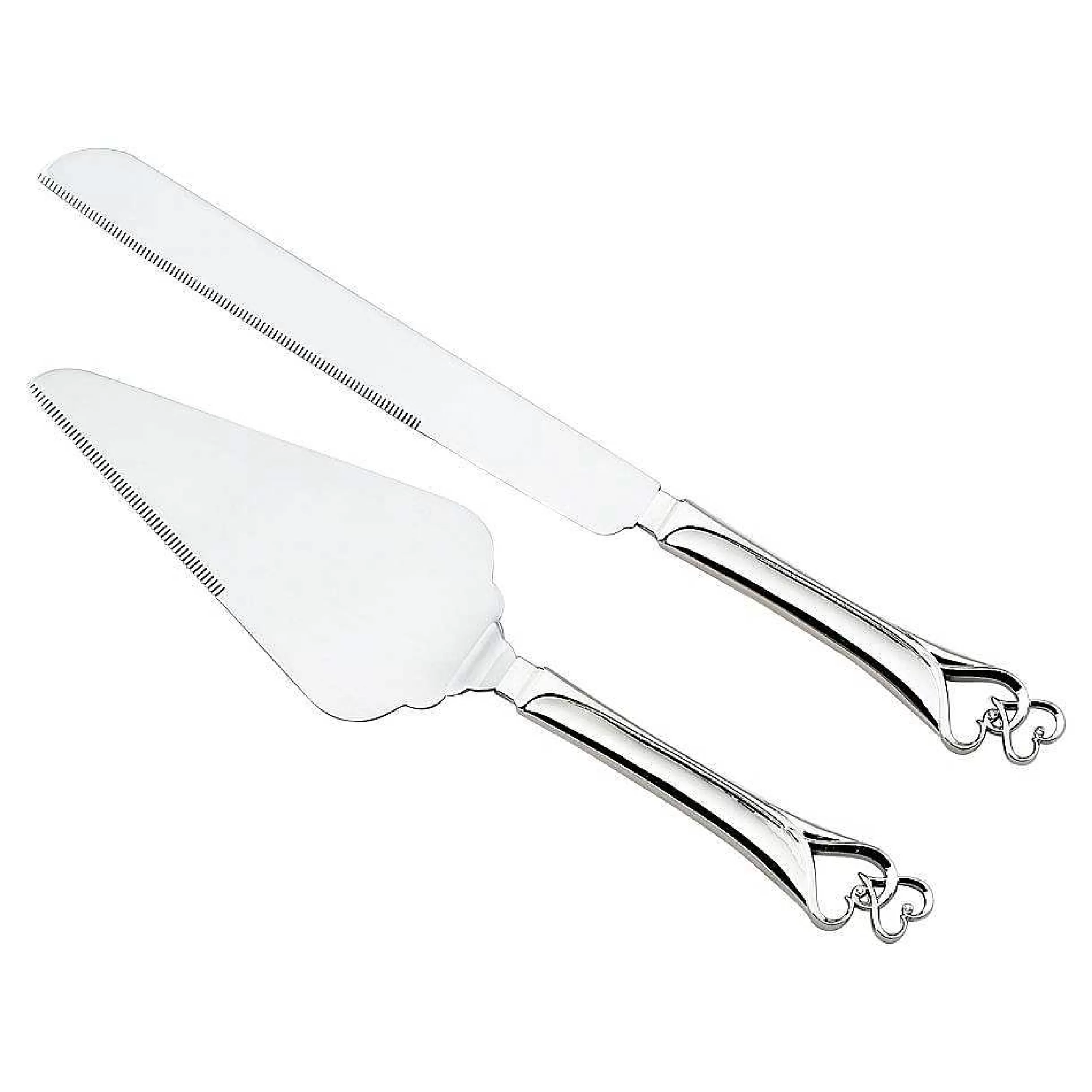 Creative Gifts International Knife & Server Set With Double Heart Handles Flash Sale