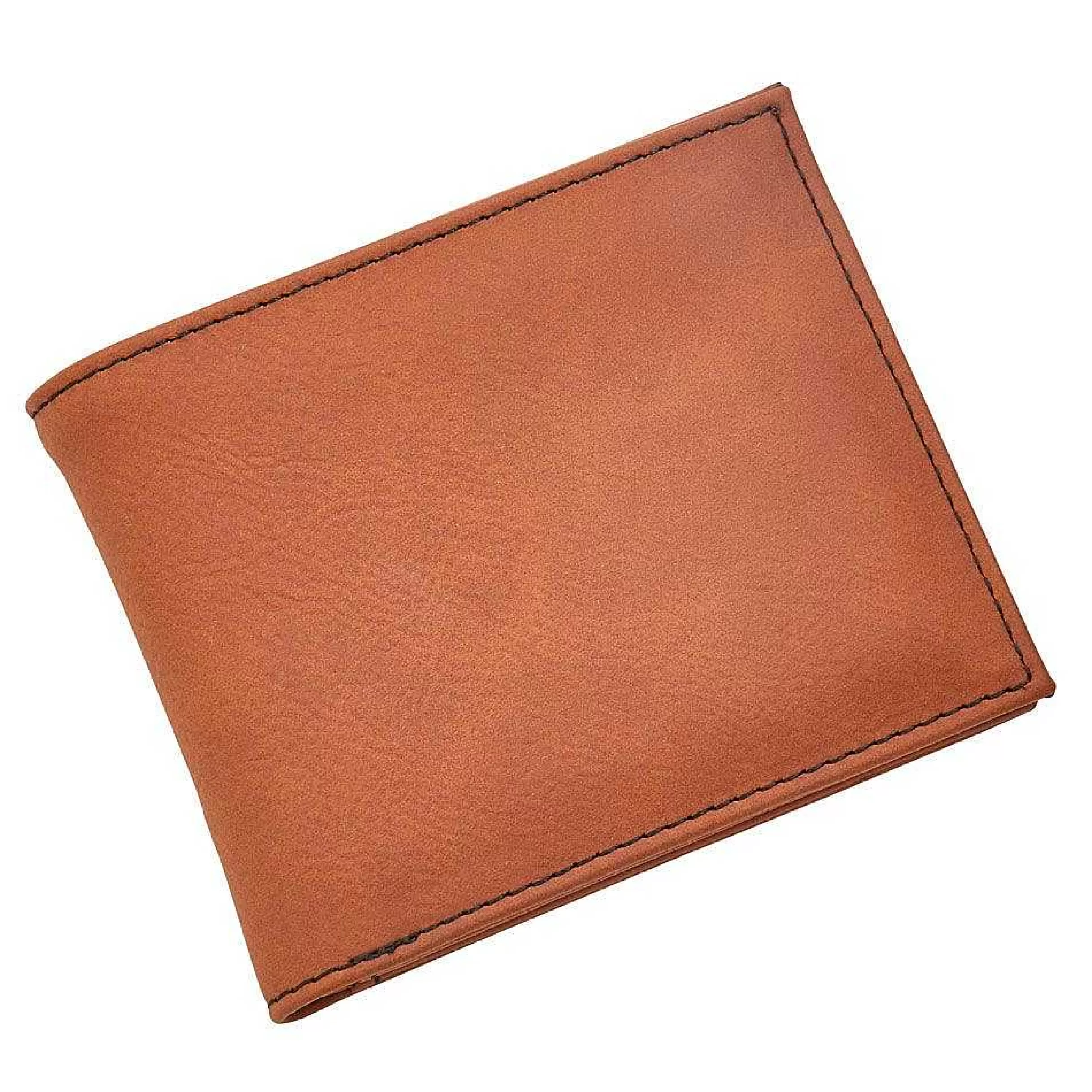 Creative Gifts International Leatherette Bill Fold, Caramel 4.5" X 3.75" Best