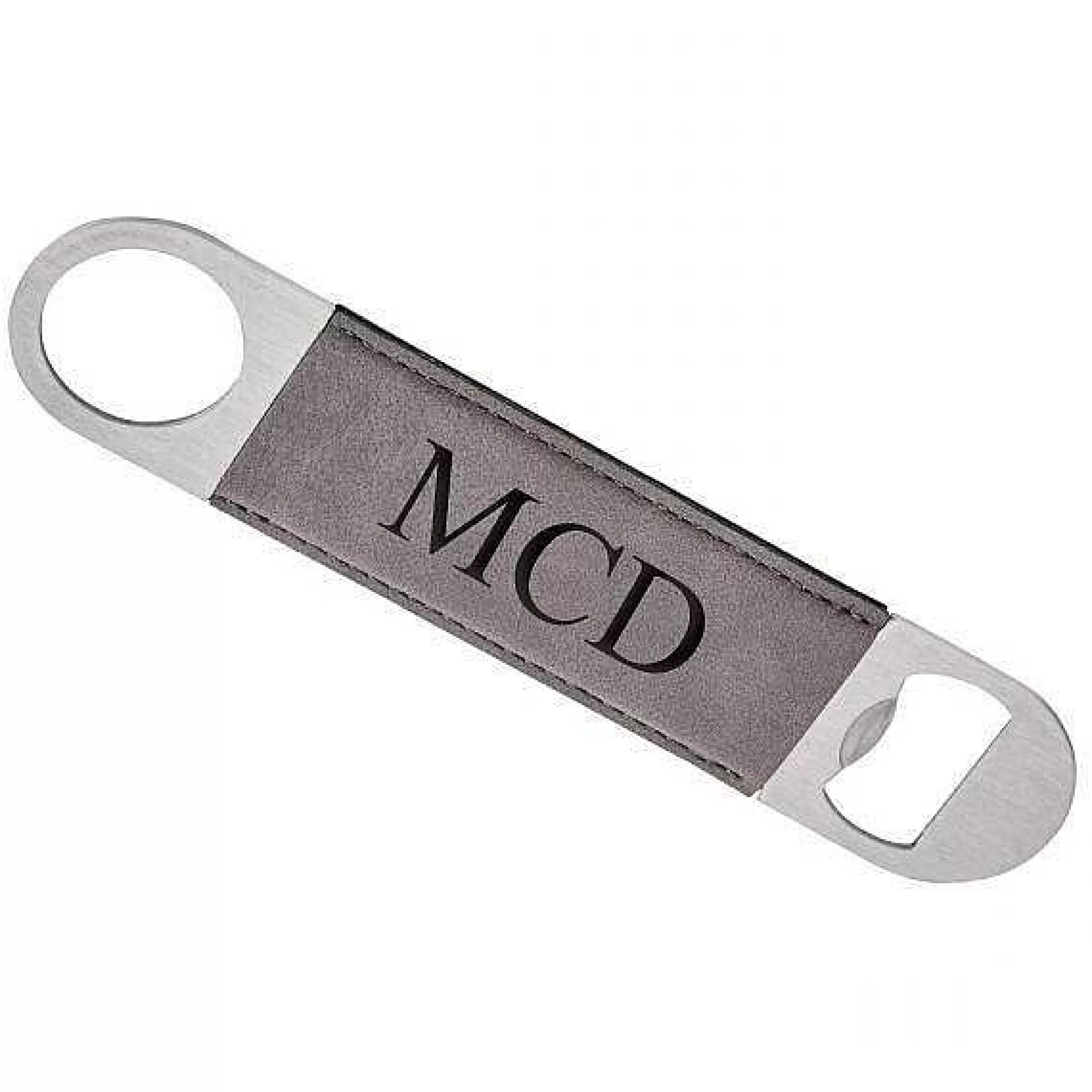 Creative Gifts International Leatherette Opener, Grey 7" X 1.5" Best