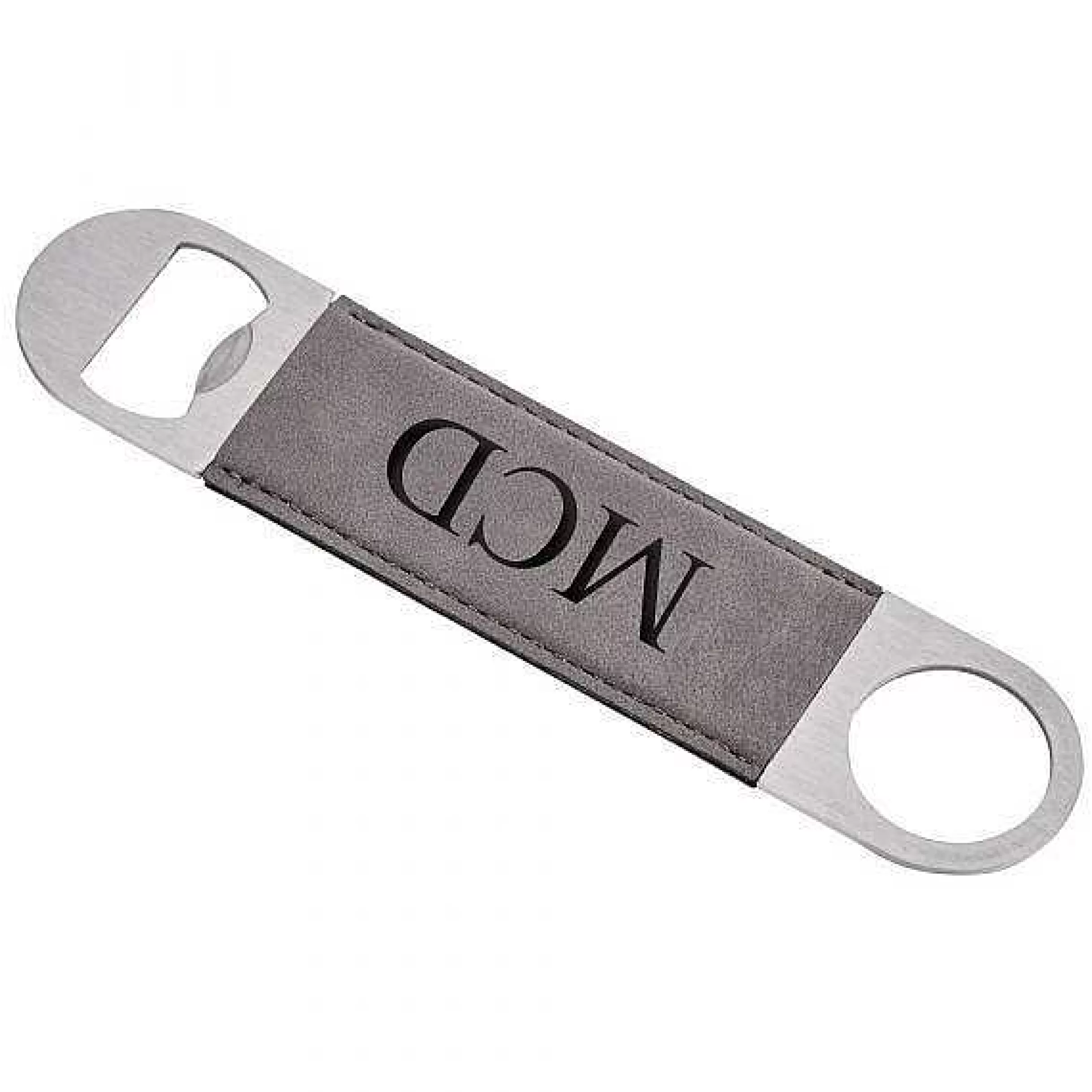 Creative Gifts International Leatherette Opener, Grey 7" X 1.5" Best