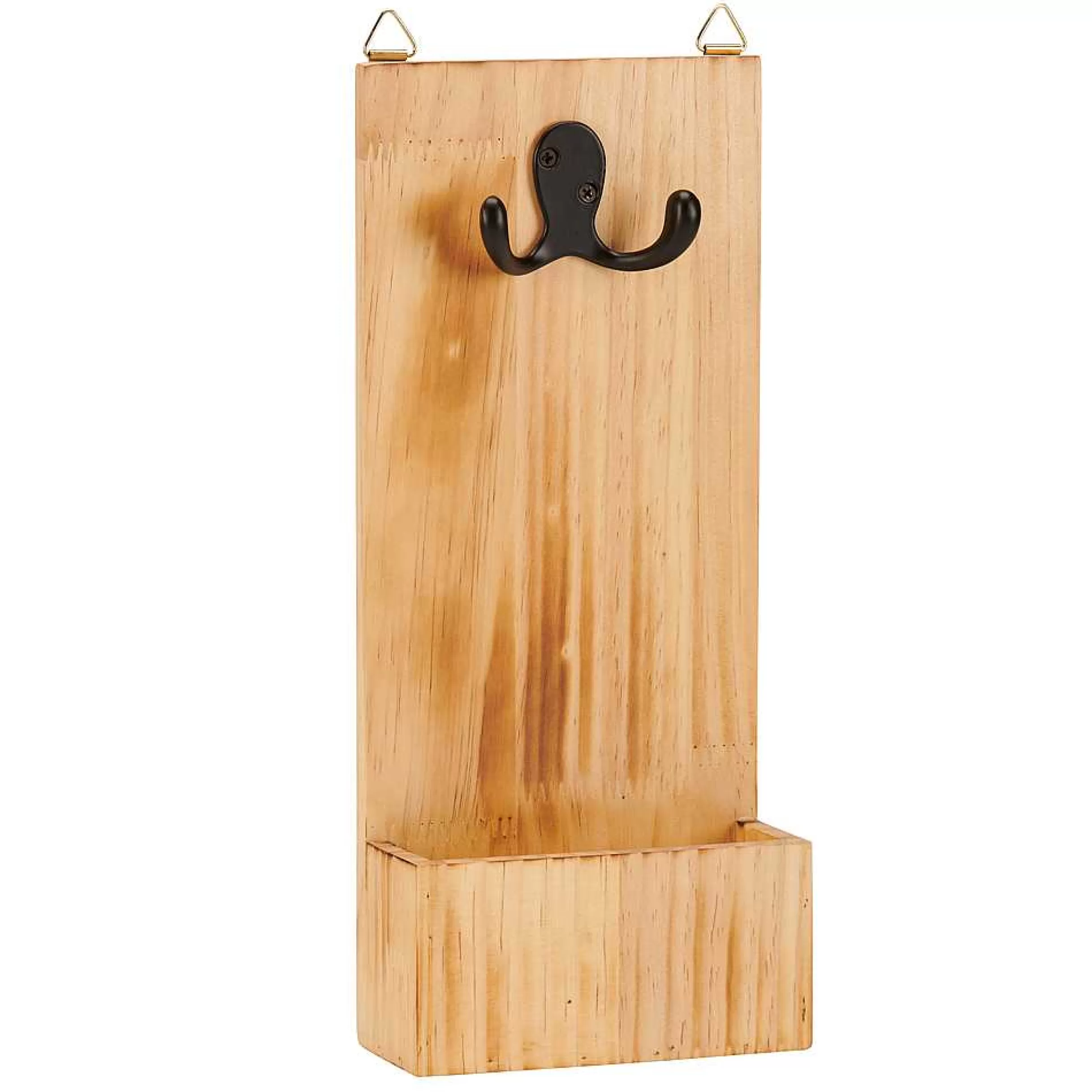 Creative Gifts International Light Wood Wall Hanging Holder With Hook Best Sale