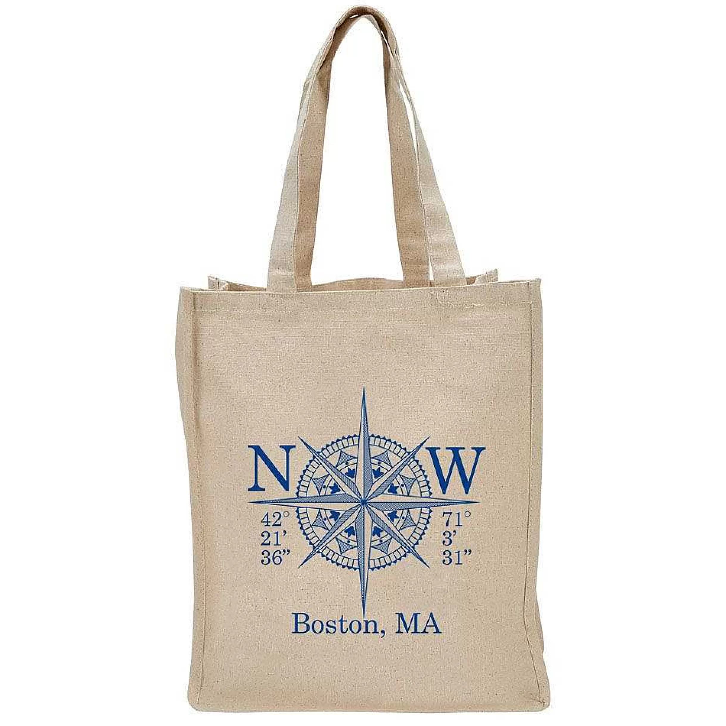 Creative Gifts International Longitude & Latitude (Add Location) - Tote Bag Discount