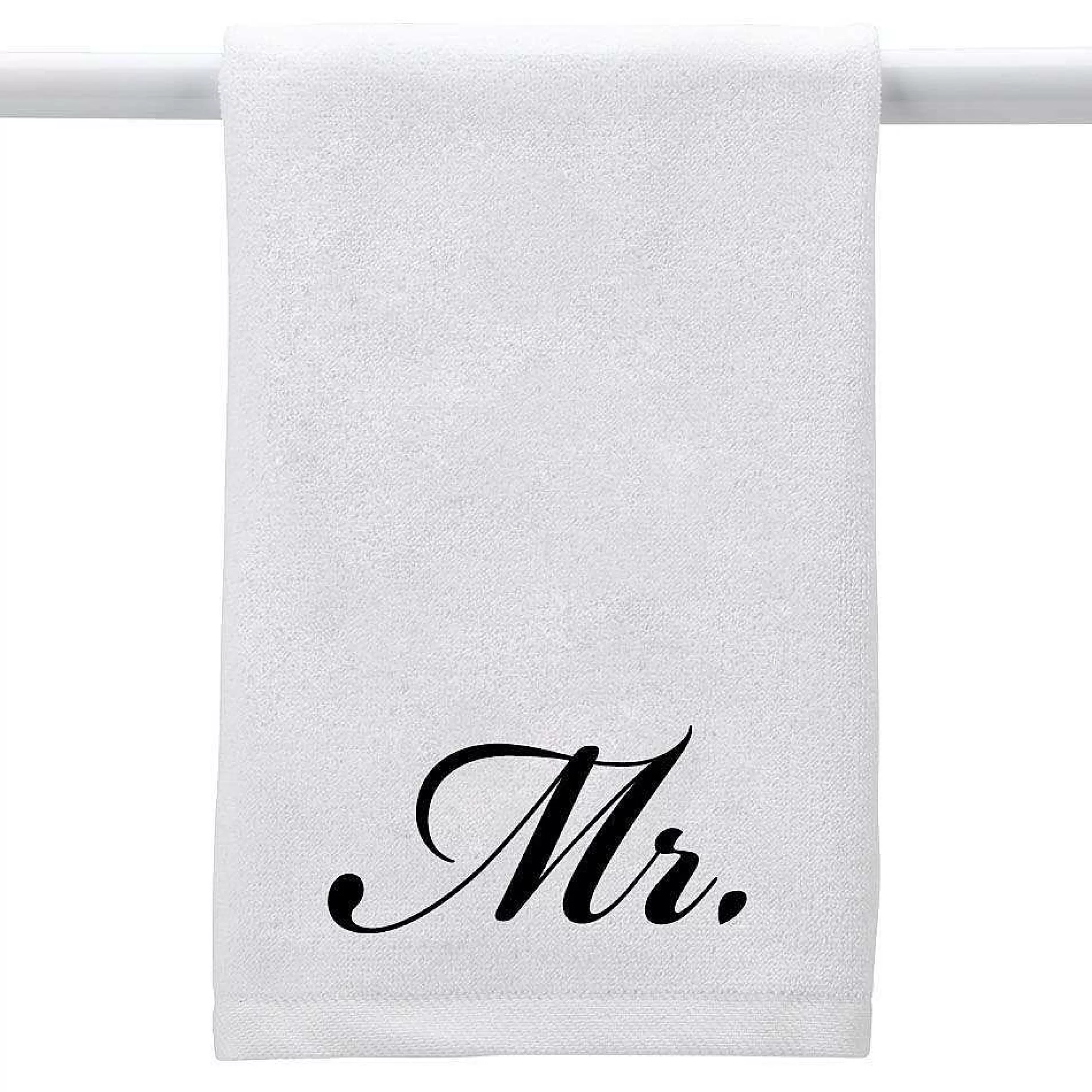 Creative Gifts International Mr. (In Script) - Hand Towel Outlet