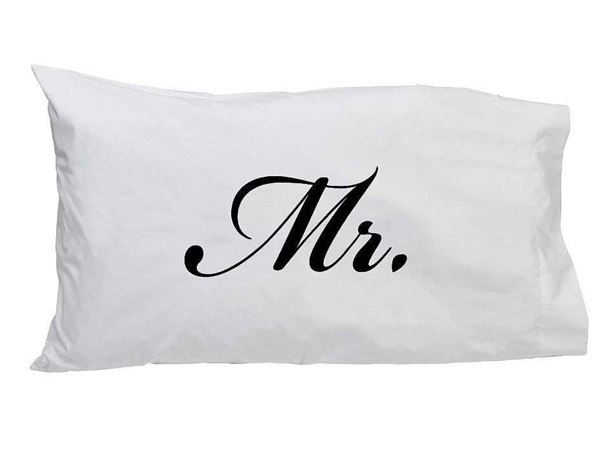 Creative Gifts International Mr. (In Script) - Standard Pillow Case New