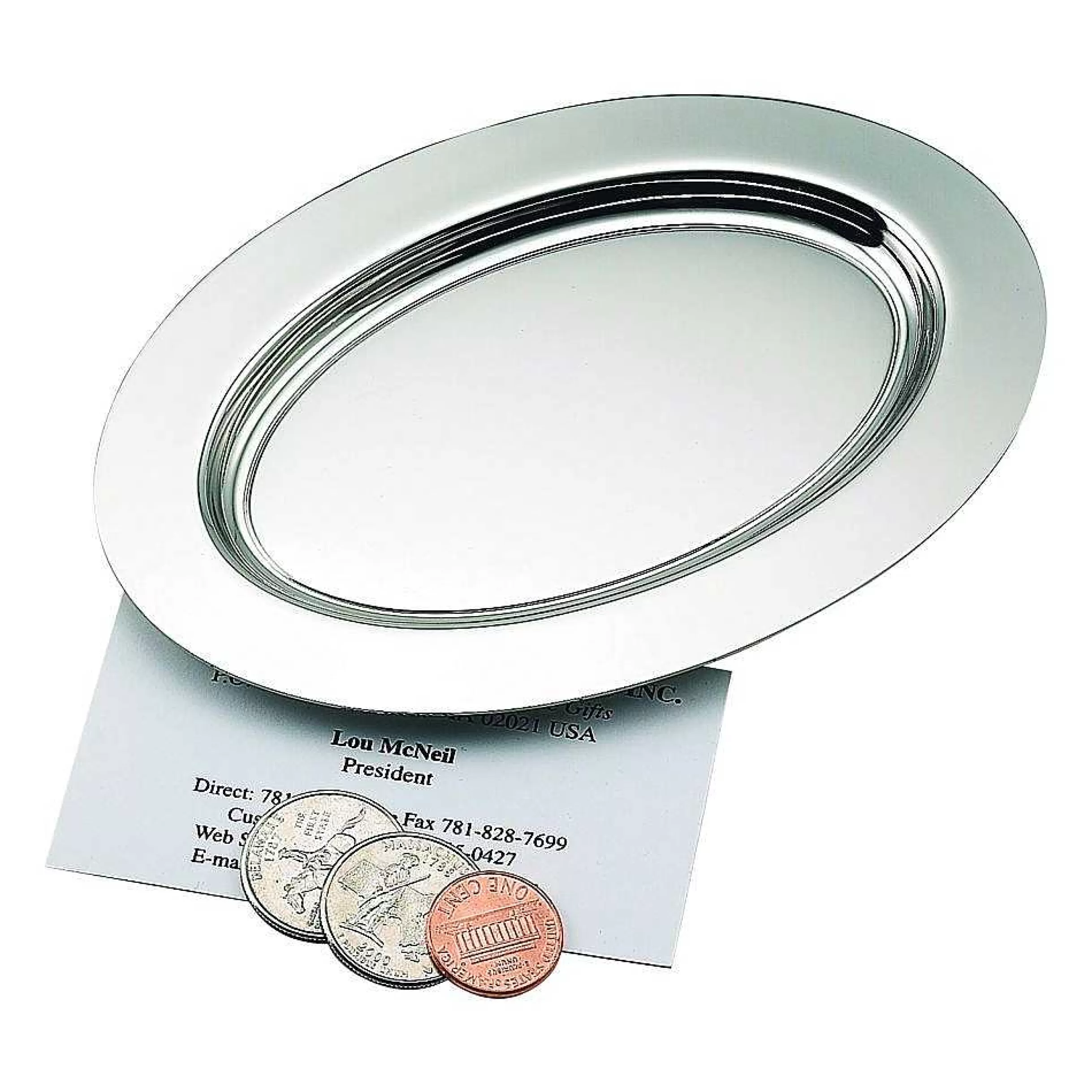 Creative Gifts International Oval Plain Tray Sale