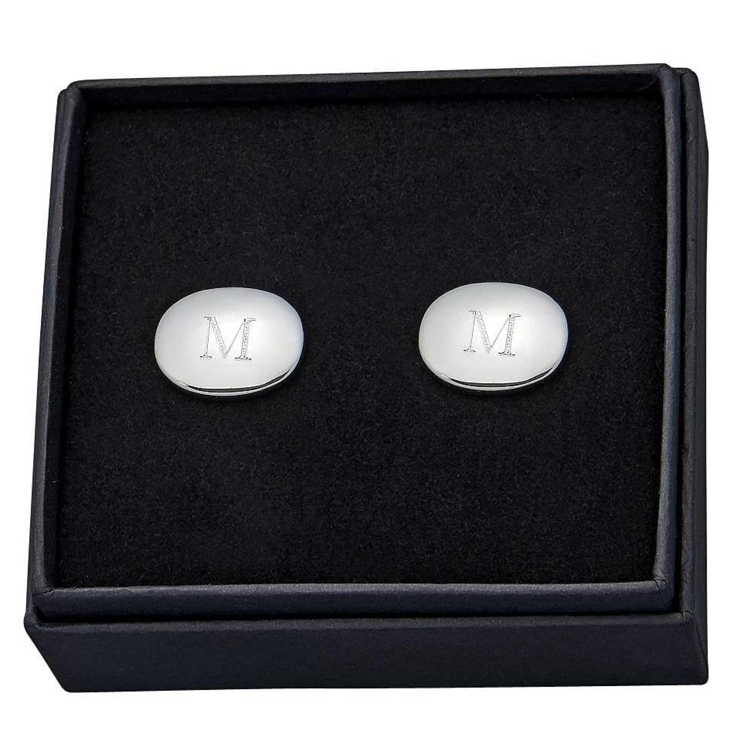 Creative Gifts International Pair Of Oval Cuff Links Clearance