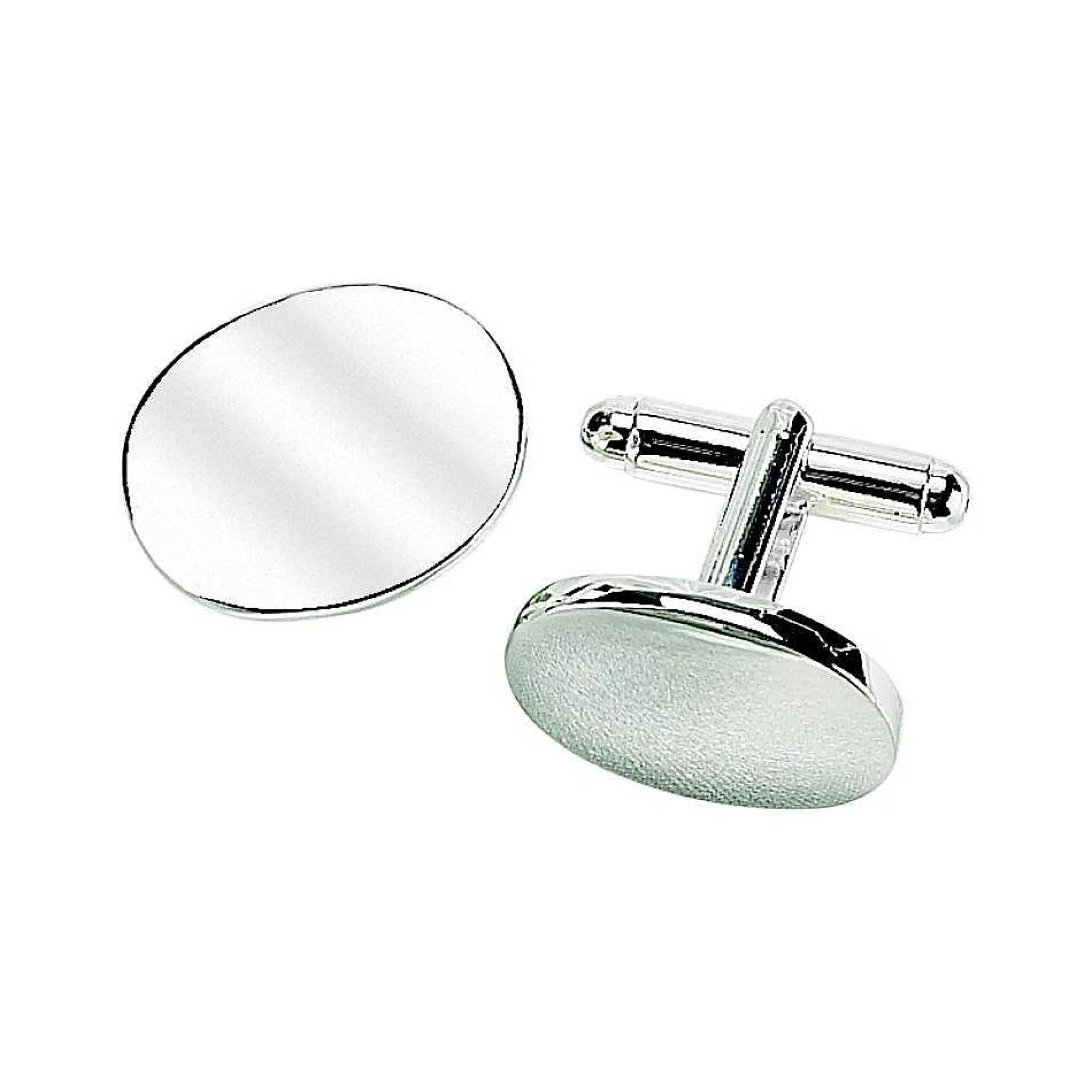 Creative Gifts International Pair Of Oval Cuff Links Clearance