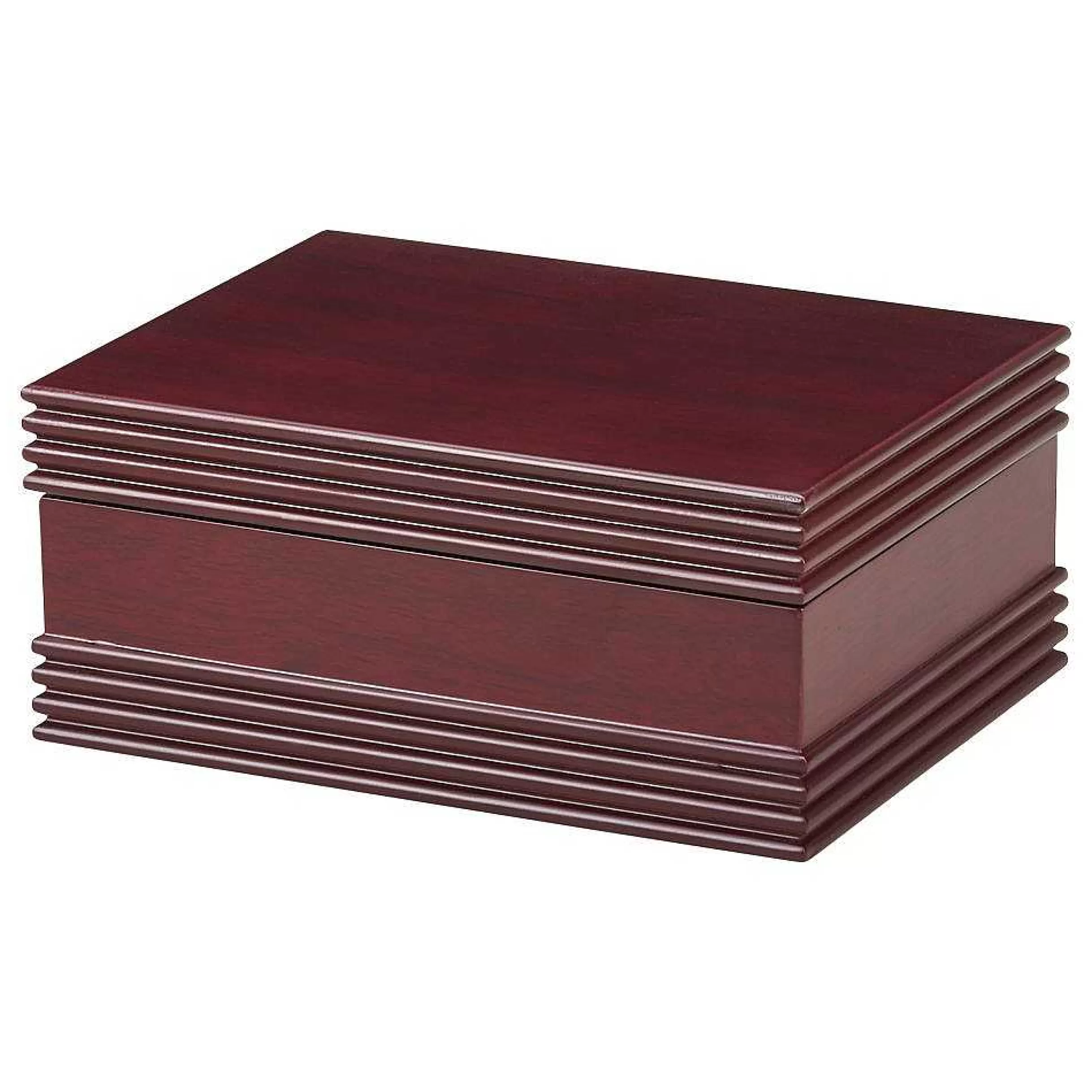 Creative Gifts International Rosewood Finished Box With Forest Green Inside Outlet