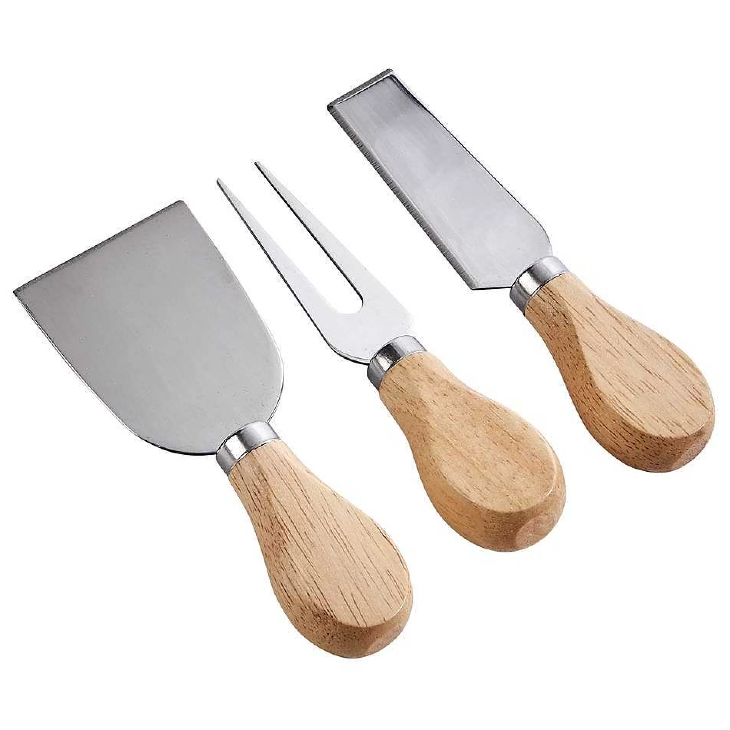 Creative Gifts International Set/3 Cheese Tools W/Wood Handles 5" Sale