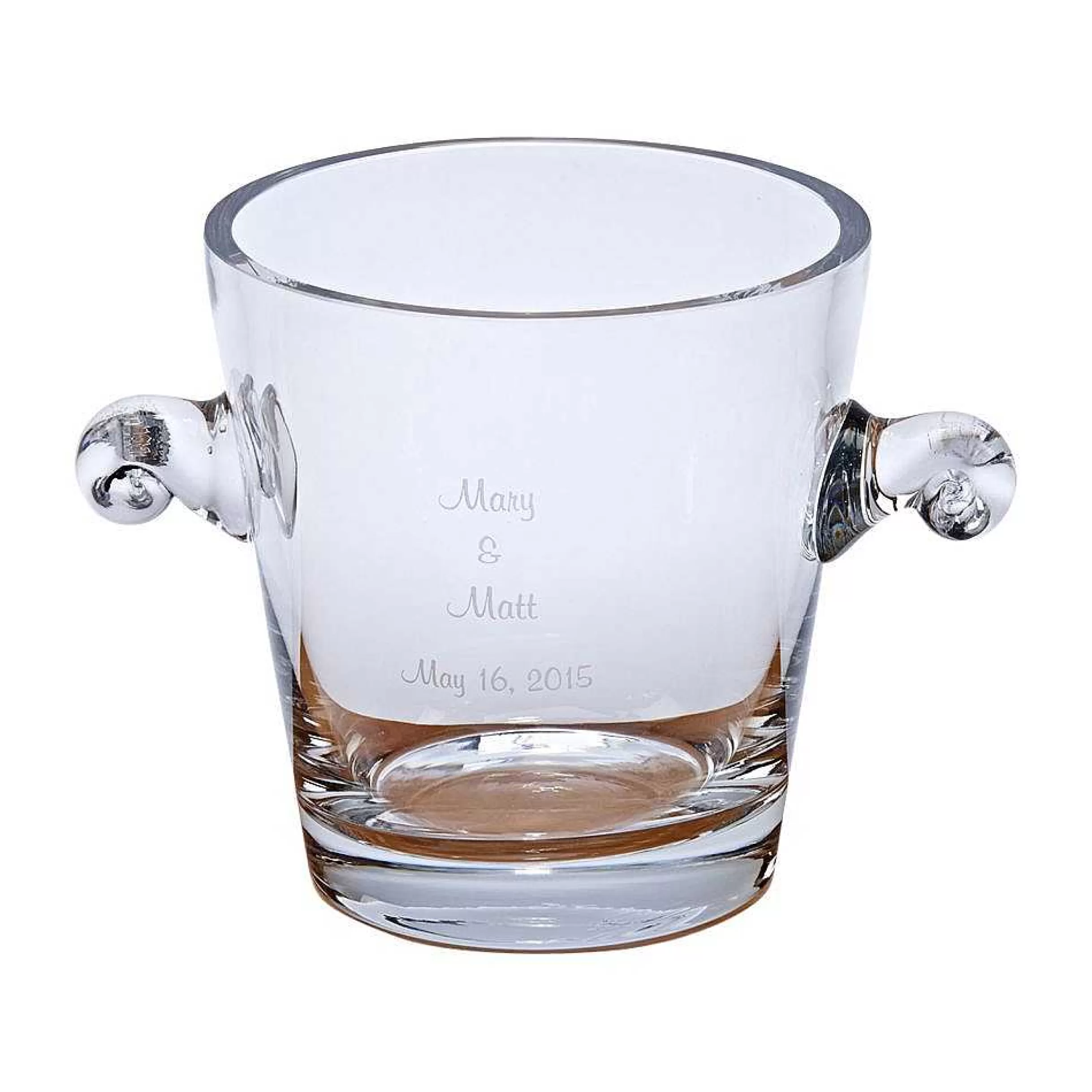 Creative Gifts International Simon Lead-Free Crystal Ice Bucket Shop