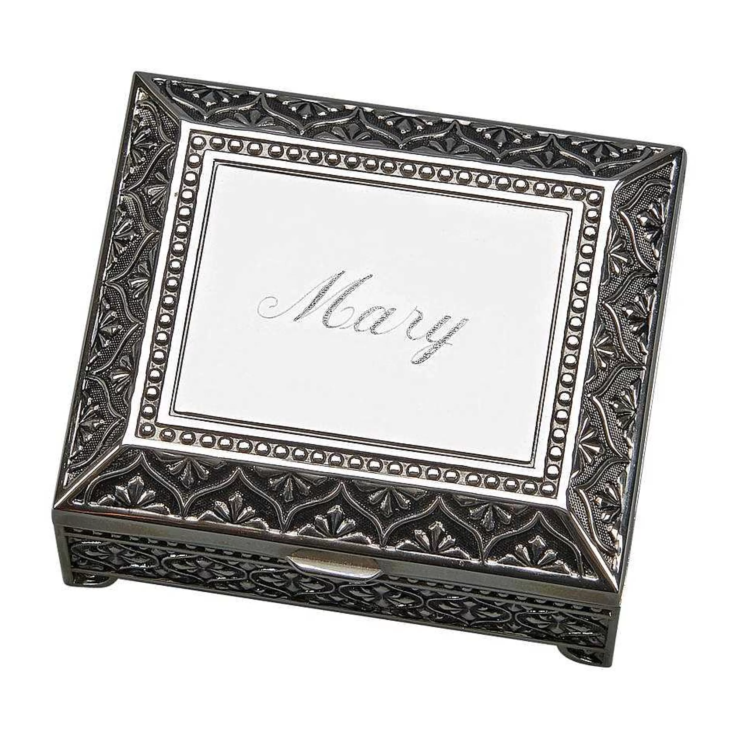 Creative Gifts International Square Jewelry Box, 3" Store