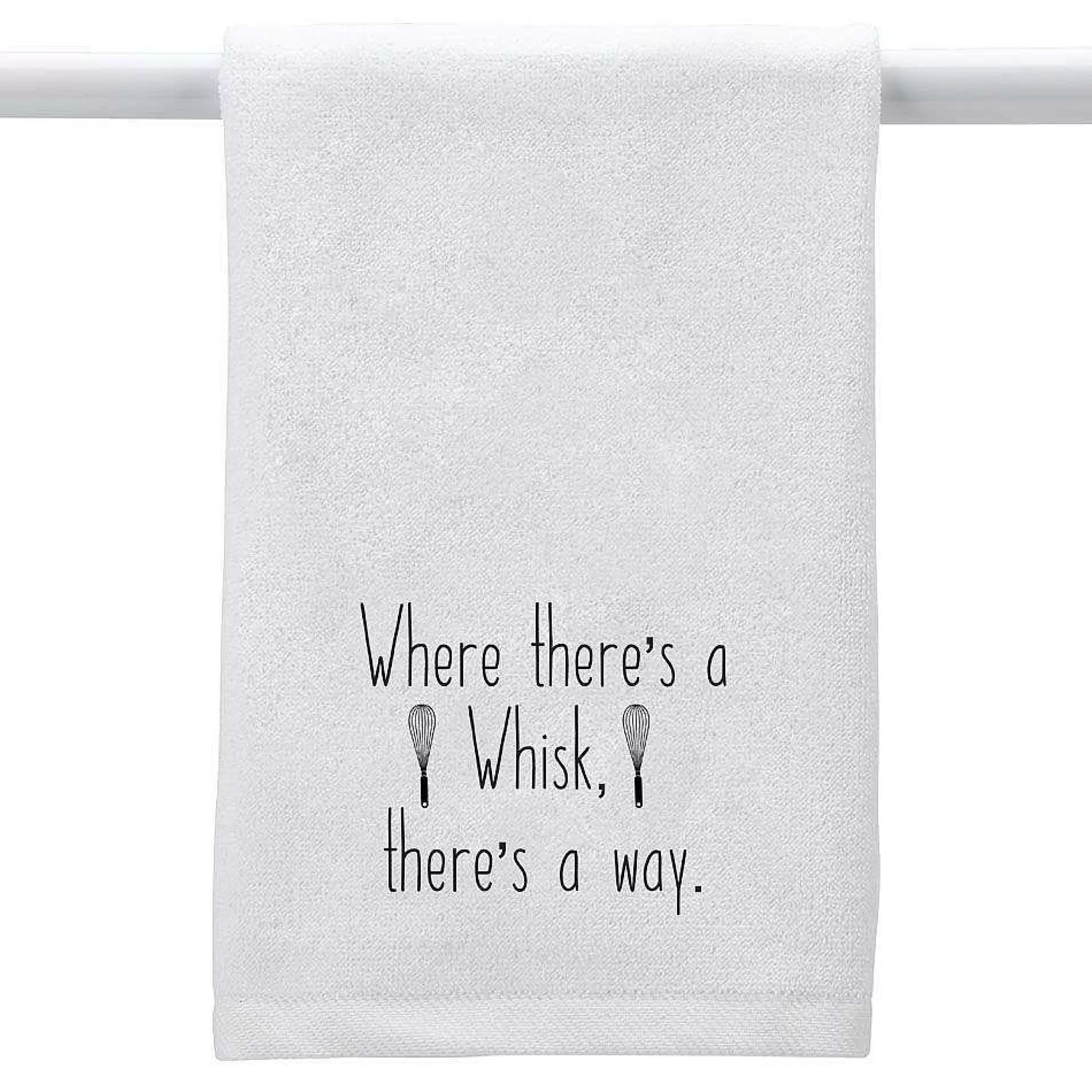 Creative Gifts International Where There's A Whisk . . . - Hand Towel Fashion